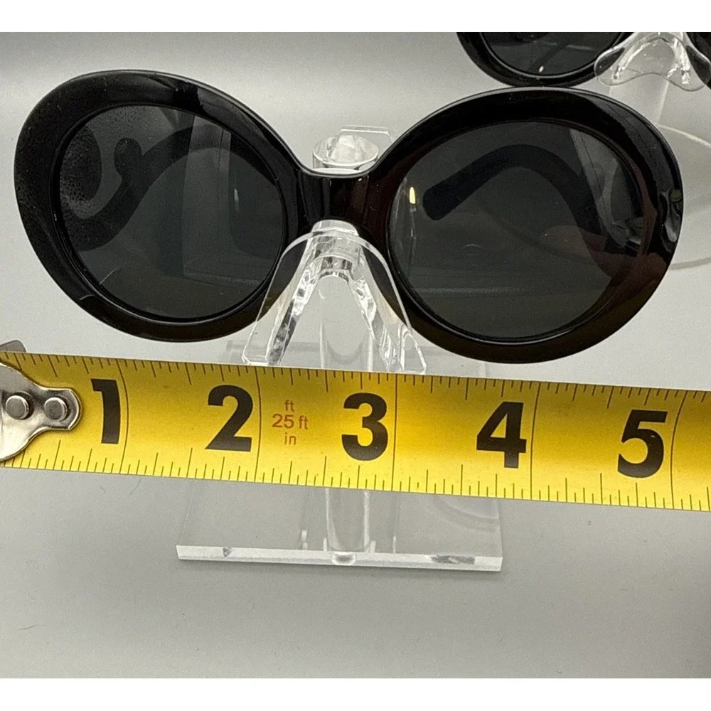 4 pair KIDS SIZE OVERSIZED EXAGGERATED SUNGLASSES Funky Round Black Frames-Party